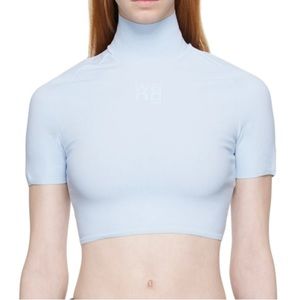 NWT. ALEXANDERWANG. Blue Bodycon T-Shirt. Size S. Never Worn.